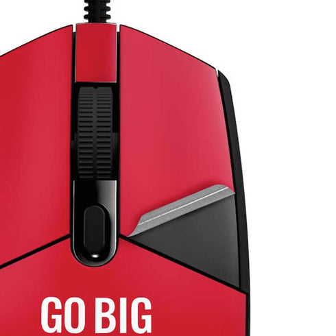 University of Nebraska Go Big Red G203 Prodigy RGB Wired Gaming Mouse Skin
